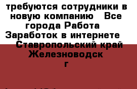 требуются сотрудники в новую компанию - Все города Работа » Заработок в интернете   . Ставропольский край,Железноводск г.